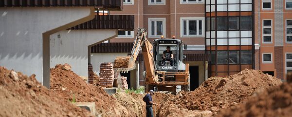 Строительство жилого дома - Sputnik Узбекистан