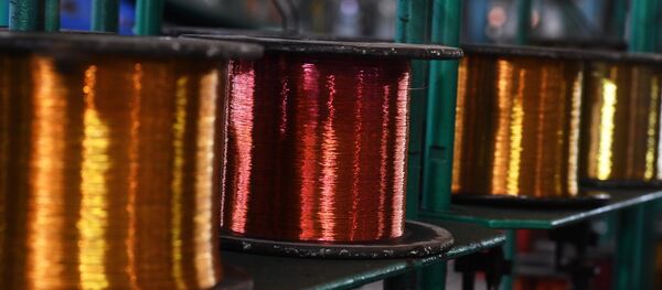 Производство кабеля Производство кабеля - Sputnik Узбекистан