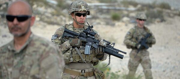 Военнослужащий армии США в Афганистане Военнослужащий армии США в Афганистане - Sputnik Ўзбекистон