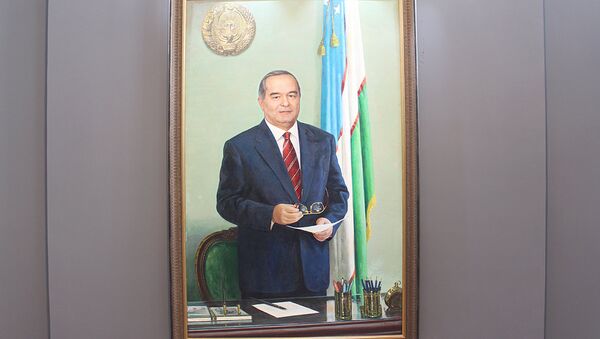 Выставка портретов Ислама Каримова в Ташкенте - Sputnik Узбекистан