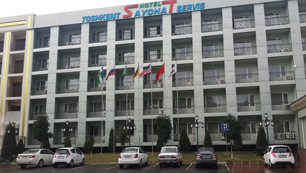 Здание гостиницы выставленной на торги - Sputnik Ўзбекистон