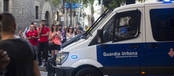 Ситуация на месте теракта в Барселоне - Sputnik Узбекистан