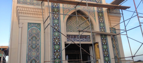 Строительство мавзолея Ислама Каримова Строительство мавзолея Ислама Каримова - Sputnik Ўзбекистон