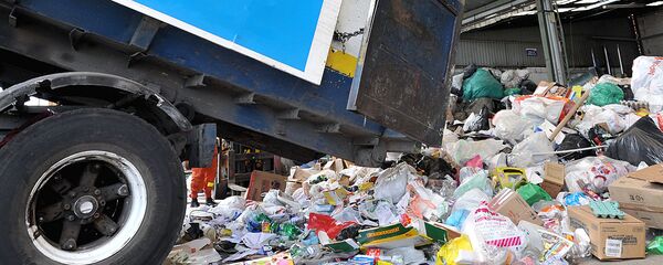 Вывоз мусора Вывоз мусора - Sputnik Ўзбекистон