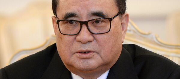 Глава МИД КНДР Ли Су Ен Глава МИД КНДР Ли Су Ен - Sputnik Узбекистан