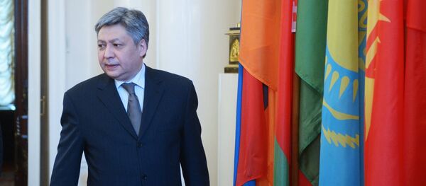 Министр иностранных дел Киргизии Эрлан Абдылдаев - Sputnik Узбекистан