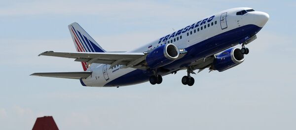 Самолет компании Трансаэро Самолет компании Трансаэро - Sputnik Узбекистан