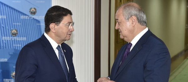 Абдулазиз Камилов и Талеб Рифаи - Sputnik Узбекистан