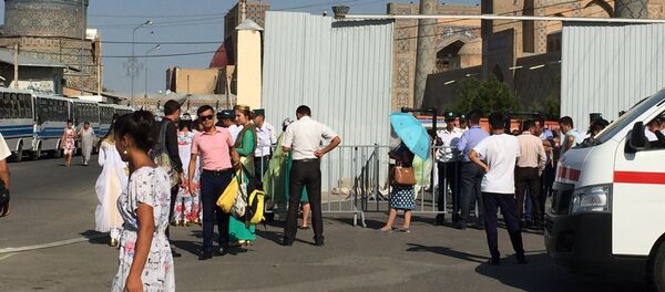 Самарканд во время фестиваля Шарк тароналари Самарканд во время фестиваля Шарк тароналари - Sputnik Узбекистан