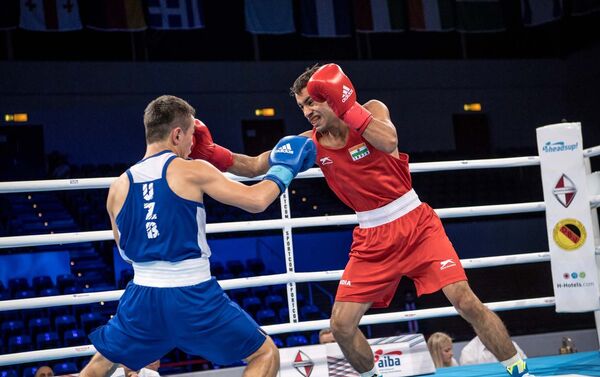 Сборная Узбекистана на чемпионате мира по боксу - Sputnik Узбекистан