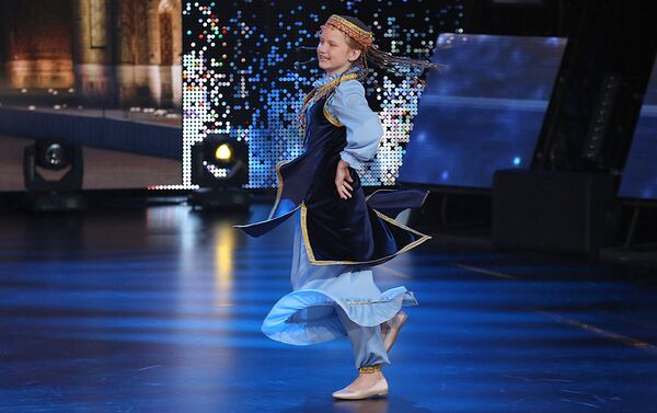 Участница конкурса Ты супер! Танцы из Узбекистана - Sputnik Узбекистан
