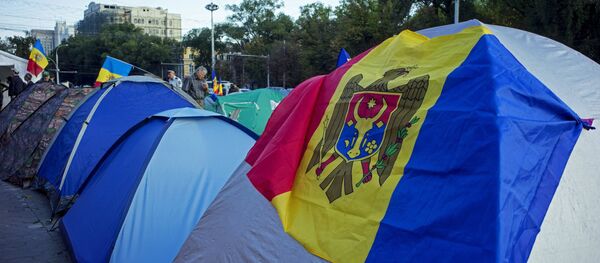 Акции протеста в Кишиневе - Sputnik Ўзбекистон