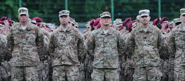 Церемония открытия международных военных учений Репид Трайдент - 2015 Церемония открытия международных военных учений Репид Трайдент - 2015 - Sputnik Узбекистан