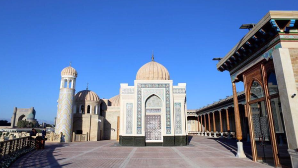 Мавзолей Ислама Каримова в Самарканде - Sputnik Узбекистан