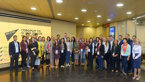 Школа молодого журналиста Sputnik открыла двери для специалистов из стран СНГ, Балтии и Грузии - Sputnik Узбекистан
