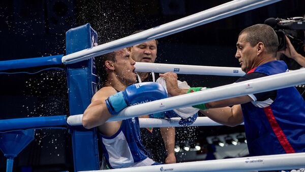 Boyes sbornoy Uzbekistana po boksu na chempionate mira po boksu AIBA v Gamburge, Germaniya - Sputnik O‘zbekiston