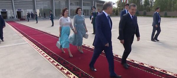 Pervie ledi derjalis za ruki — kak Atambayevi provojali chetu Mirziyoyevix - Sputnik O‘zbekiston