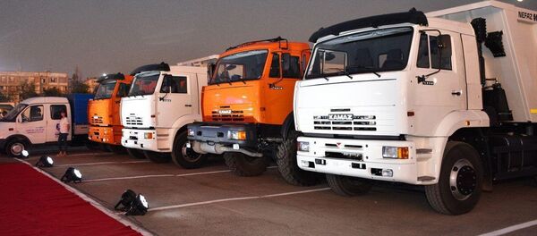 Открытие дилерского центра Камаз в Ташкенте - Sputnik Ўзбекистон