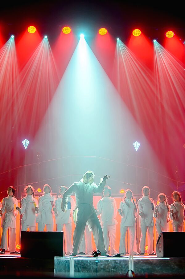 Выступление Детского музыкального театра юного актера - Sputnik Узбекистан