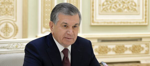 Президент Узбекистана Шавкат Мирзиёев Президент Узбекистана Шавкат Мирзиёев - Sputnik Ўзбекистон