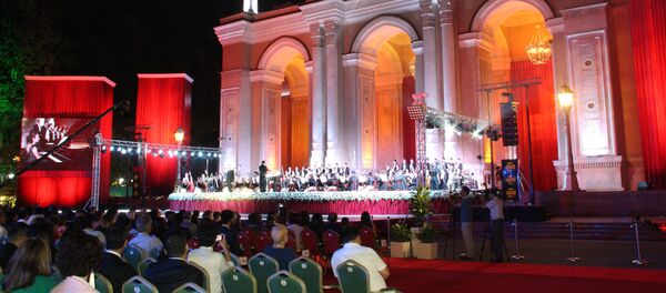 Первый Open Air классической музыки в Ташкенте Первый Open Air классической музыки в Ташкенте - Sputnik Узбекистан