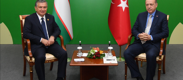 Шавкат Мирзиёев и Реджеп Тайип Эрдоган - Sputnik Узбекистан