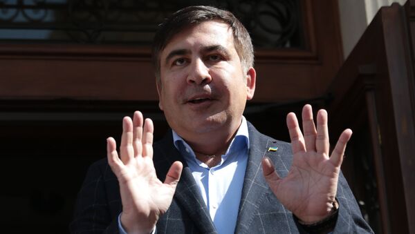 Пресс-конференция Михаила Саакашвили во Львове - Sputnik Узбекистан