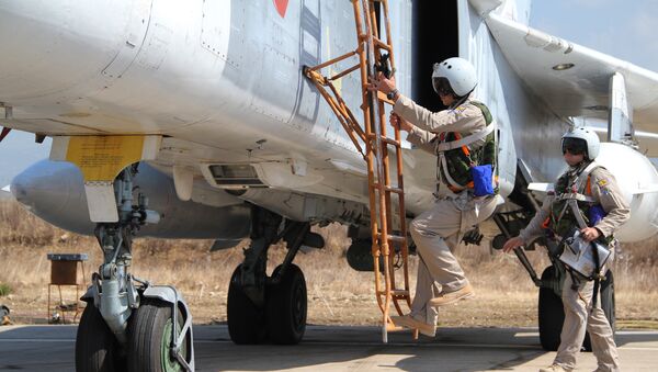 Российская боевая авиагруппа на аэродроме Хмеймим в Сирии - Sputnik Узбекистан