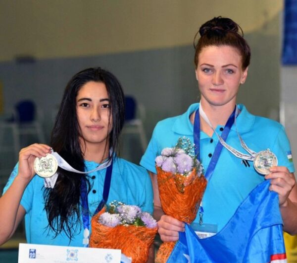 Представительницы Узбекистана на чемпионате Азии по водным видам спорта Представительницы Узбекистана на чемпионате Азии по водным видам спорта - Sputnik Узбекистан