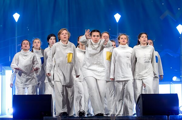 Спектакль Фантазии на тему Дунаевского Московского Детского музыкального театра юного актера - Sputnik Узбекистан