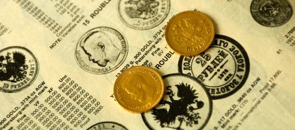 Золотые монеты Золотые монеты - Sputnik Ўзбекистон