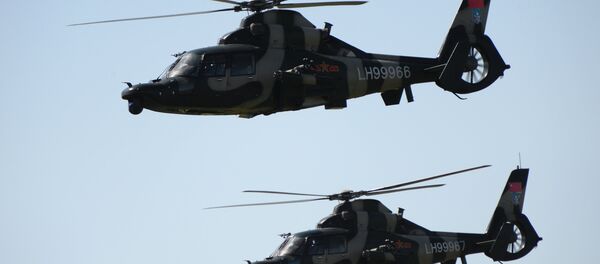 Китайские вертолеты Z9B - Sputnik Узбекистан