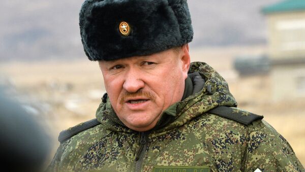Командующий 5-й общевойсковой армией генерал-лейтенант Валерий Асапов - Sputnik Узбекистан