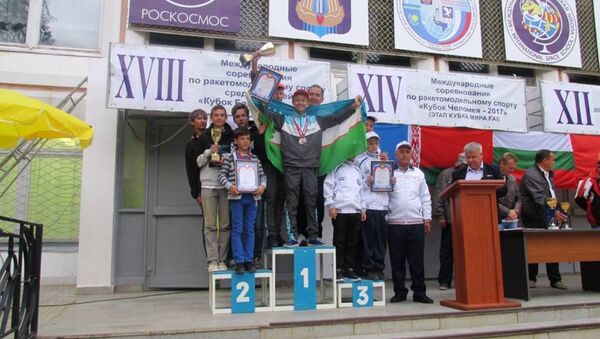 XVIII Международные соревнования по ракетомодельному спорту - Sputnik Ўзбекистон