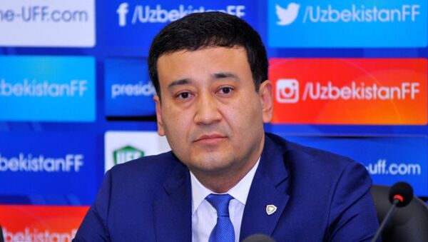 Президент Федерации футбола Узбекистана Умид Ахмаджанов - Sputnik Ўзбекистон
