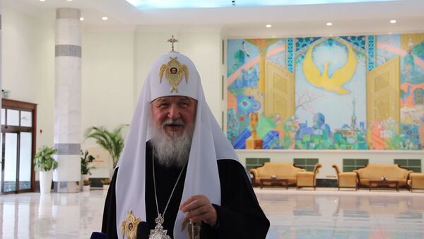 Патриарх Кирилл: рад воочию увидеть последние достижения Узбекистана - Sputnik Ўзбекистон
