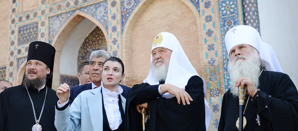 Визит патриарха Кирилла в Узбекистан Визит патриарха Кирилла в Узбекистан - Sputnik Ўзбекистон