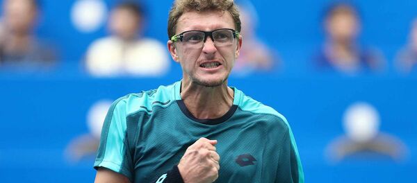Узбекский теннисист Денис Истомин - Sputnik Узбекистан