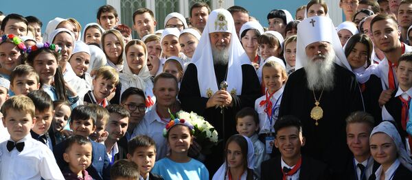 Визит патриарха Кирилла в Узбекистан - Sputnik Узбекистан