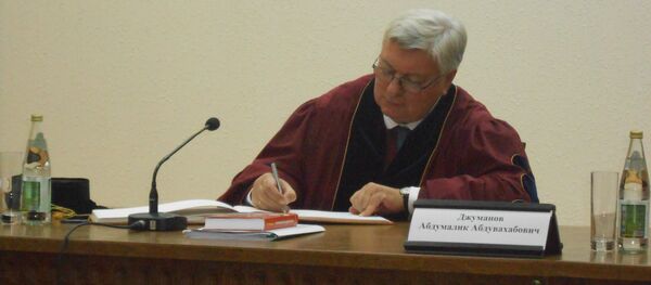 Ректор МГИМО Анатолий Торкунов во время встречи в УМЭД - Sputnik Узбекистан