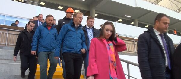 Как прошла инспекция ФИФА на стадион Ростов-Арена в преддверии ЧМ-2018 - Sputnik Узбекистан