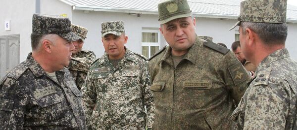 Военнослужащие РФ в Узбекистане  - Sputnik Узбекистан