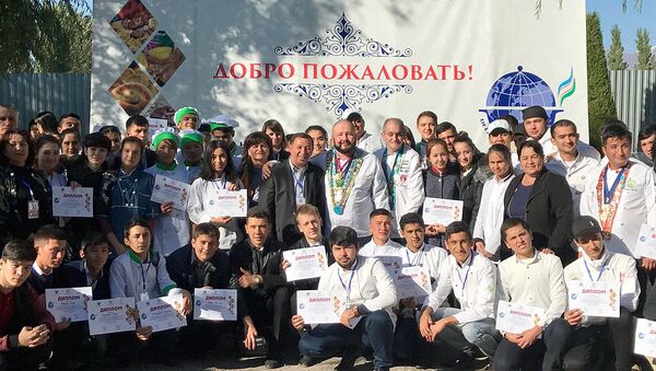 Участники фестиваля Вкусный Узбекистан - Sputnik Узбекистан