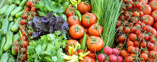 Овощи на Международной выставке Узбекистан на Шелковом пути - Sputnik Ўзбекистон