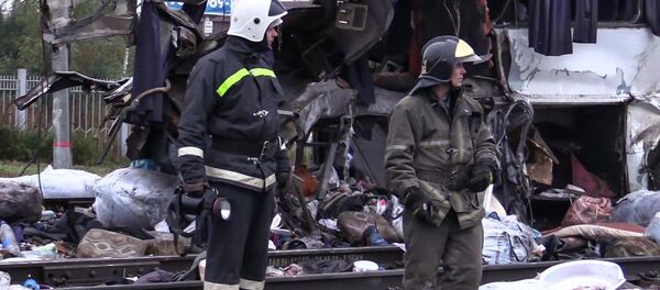 Avtobus i poyezd stolknulis na j/d pereyezde vo Vladimirskoy oblasti - Sputnik O‘zbekiston