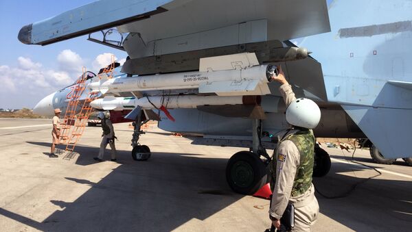Российская боевая авиагруппа на аэродроме Хмеймим в Сирии - Sputnik Узбекистан