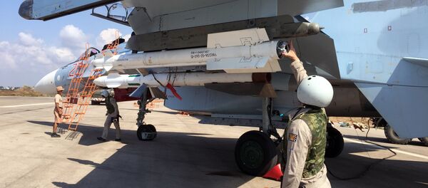 Российская боевая авиагруппа на аэродроме Хмеймим в Сирии - Sputnik Узбекистан