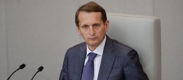 Председатель Государственной Думы РФ Сергей Нарышкин - Sputnik Узбекистан