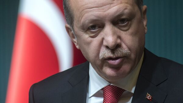 Prezident Tureskoy respubliki Redjep Tayip Erdogan - Sputnik O‘zbekiston