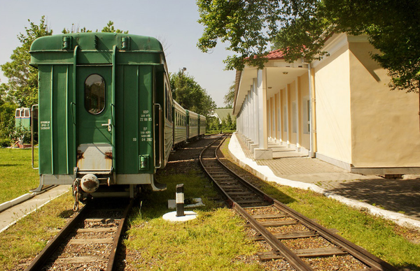 Детская железная дорога в Ташкенте  - Sputnik Узбекистан